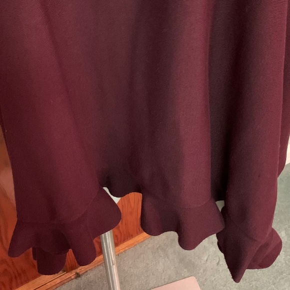 ALFANI Turtleneck Ruffle Poncho Style Sweater - Picture 8 of 14